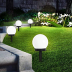 Solar-Kugelleuchten für den Garten – Warmes Licht, ganz ohne Kabel (2 Stück)
