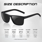 Polarized Sunglasses Set with UV Protection