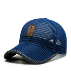 Netz-Baseballkappe mit Mesh-Belüftung