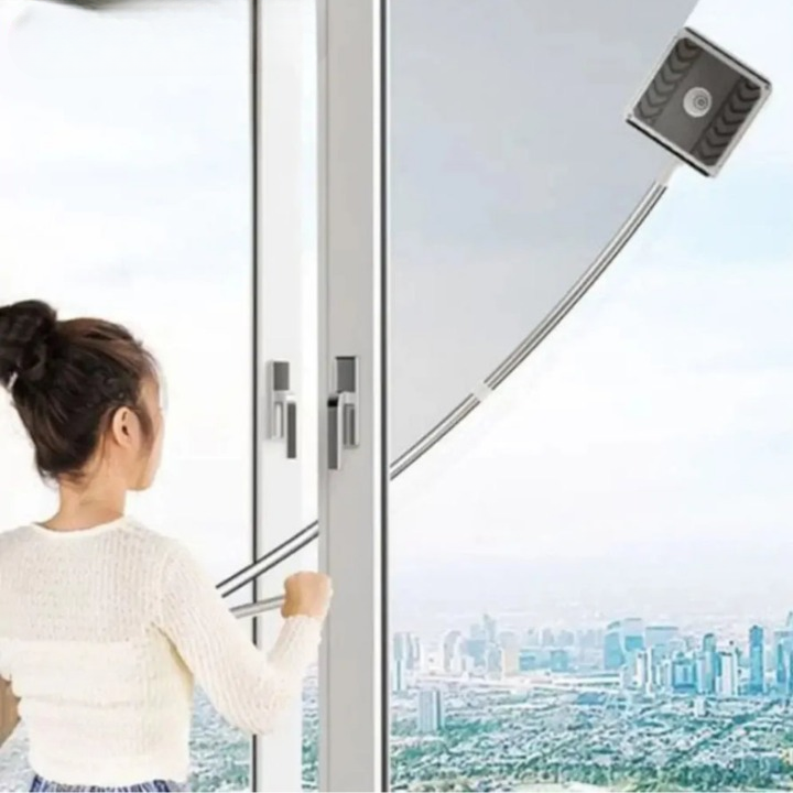 Magnetic Window Cleaner – Both Sides at Once, Safe from the Inside
