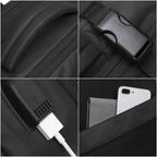 Expandable 17.3-Inch Waterproof Laptop Backpack