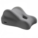 Wedge pillow for couples with ergonomic shape