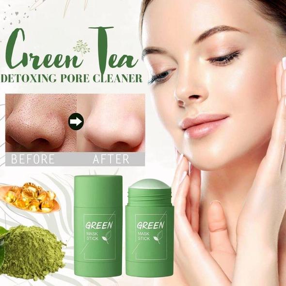 Face mask green tea extract for deep pore cleansing