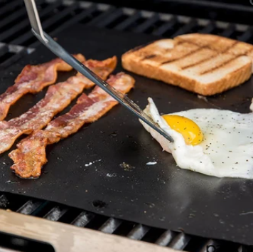 Non-stick grill mat 2-piece set – Clean grilling without residue