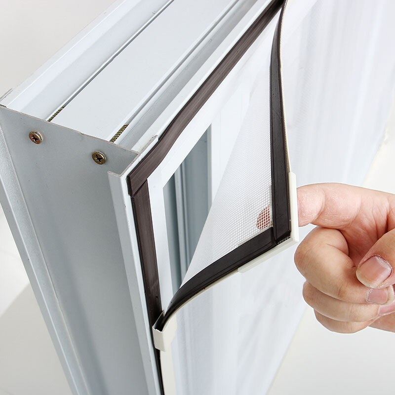 Magnetischer Fenster-Fliegengitter ohne Bohren