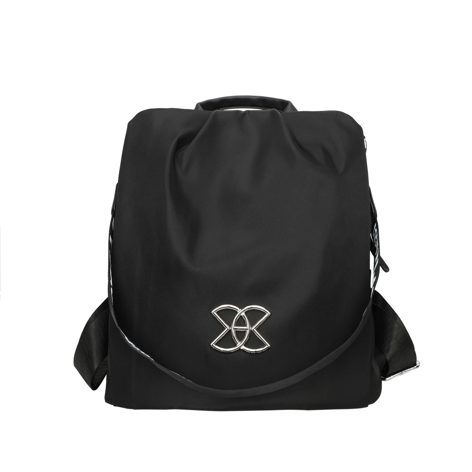 Anti-theft backpack with hidden zippers