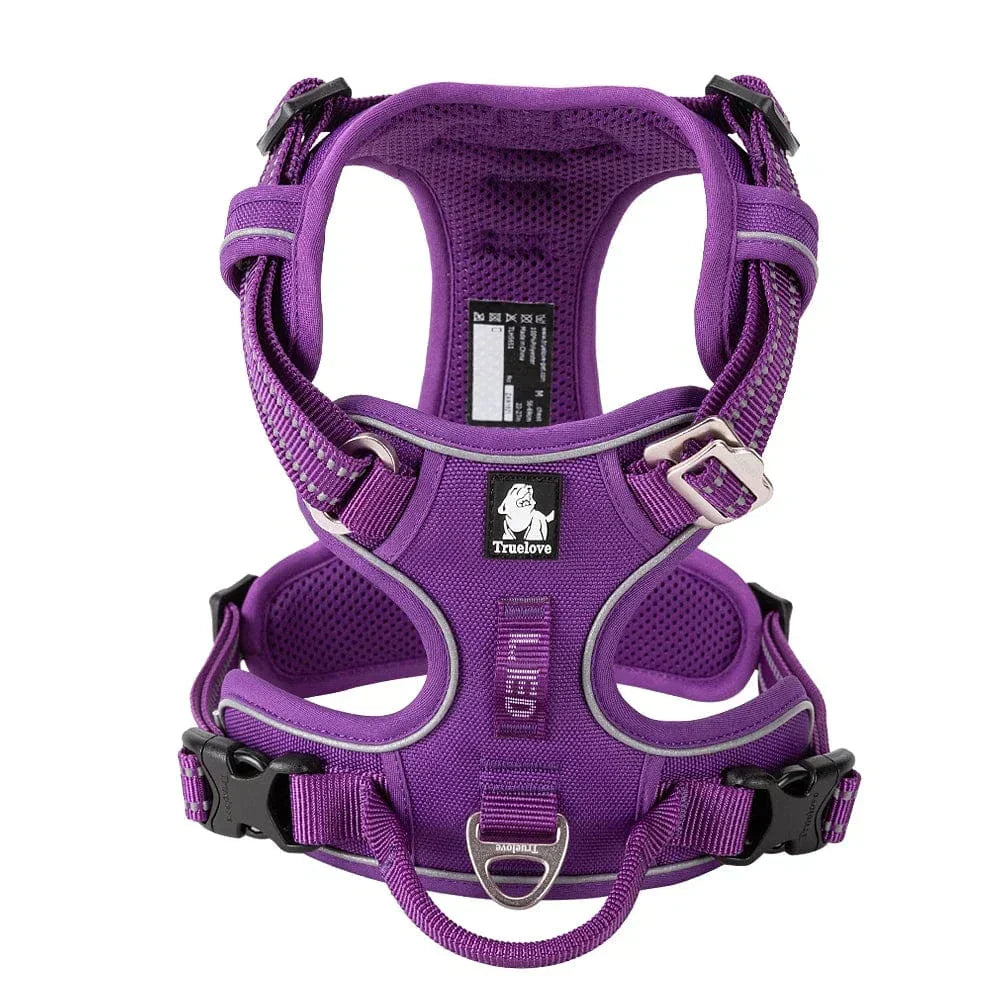 Dog harness with adjustable straps – Breathable & comfortable