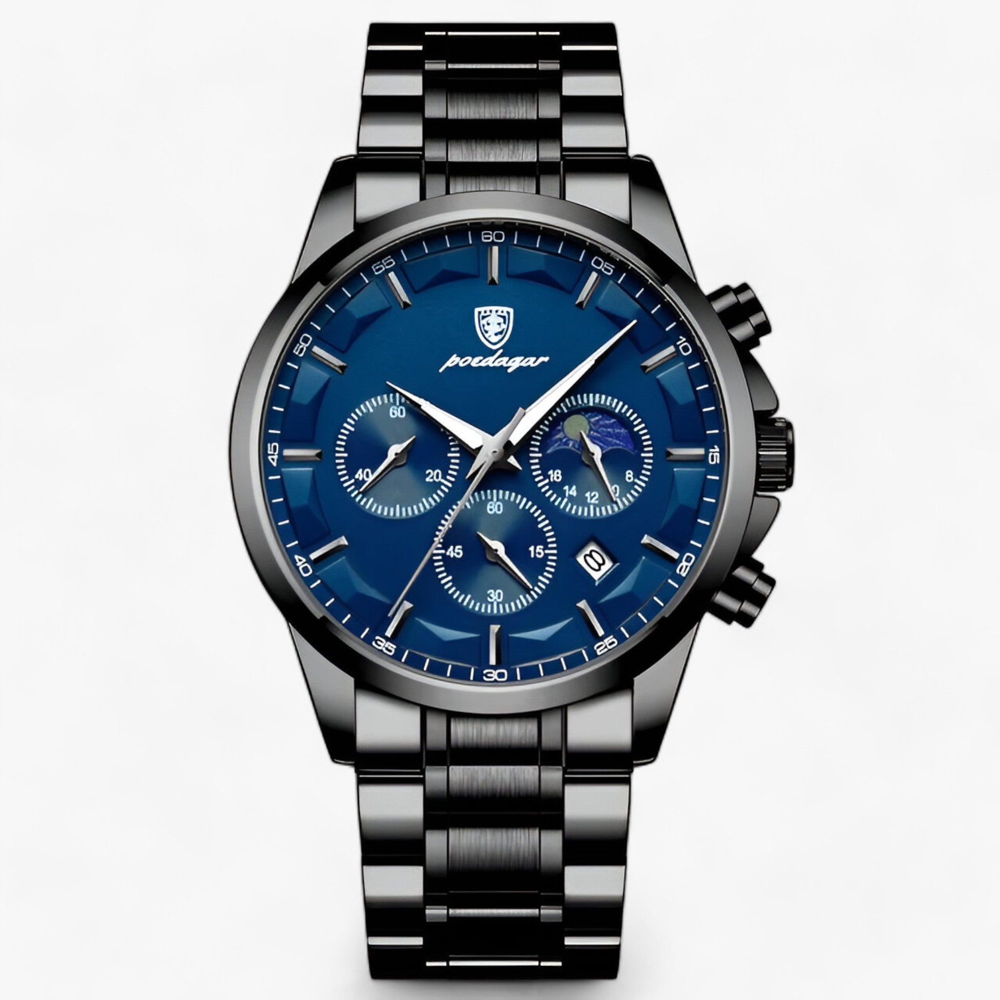 Herren-Chronograph mit wasserdichtem Gehäuse