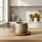 Keramik Kaffeetasse Set