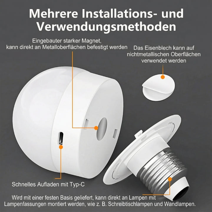 Wiederaufladbare LED-Lampe -   Mivoza Deutschland