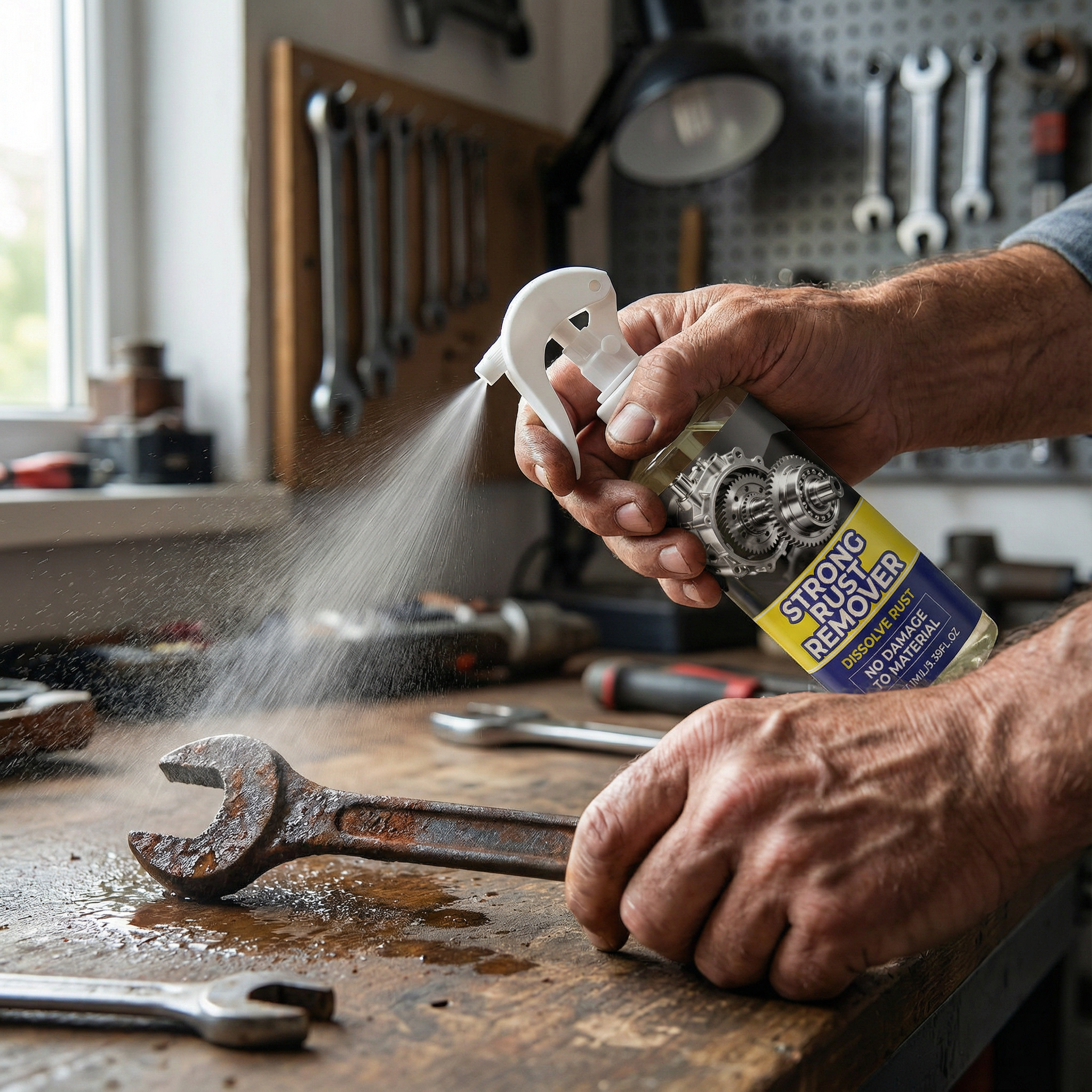 Rust Remover Spray – Dissolves Rust Without Scrubbing