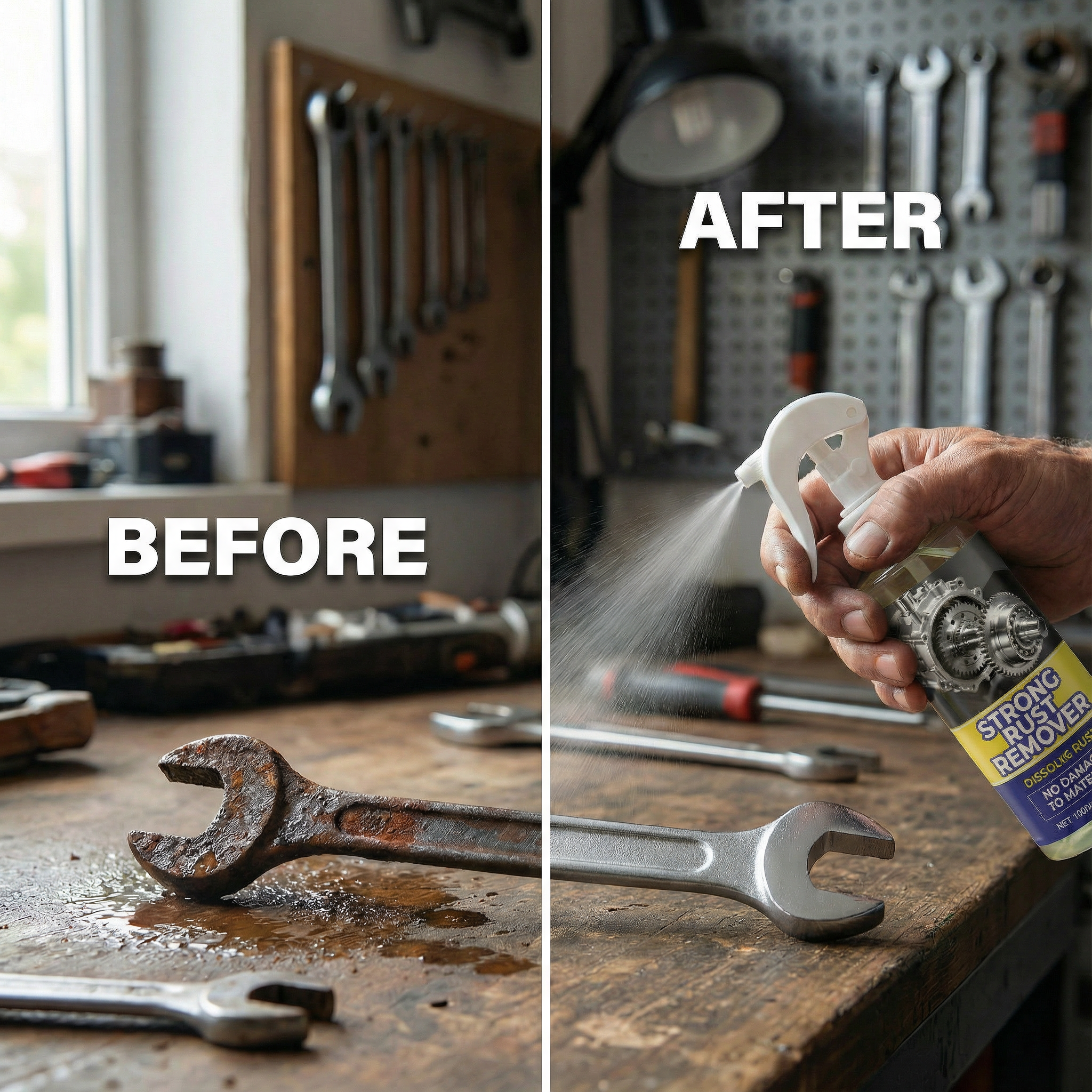 Rust Remover Spray – Dissolves Rust Without Scrubbing