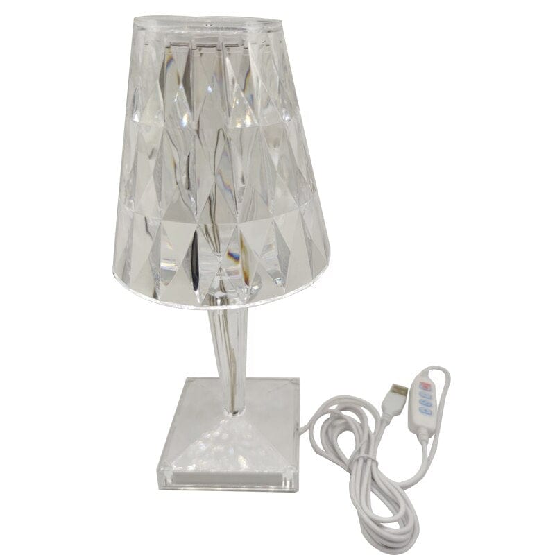 LED Kristall Tischlampe -   Mivoza Deutschland