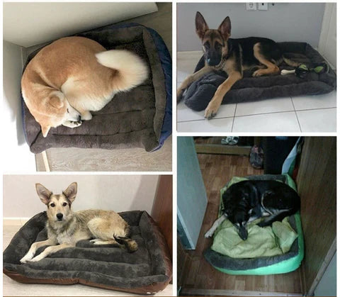 Dog Bed with Fleece Lining – Soft and Washable