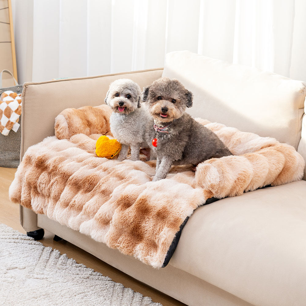 Hundebett Plüsch mit Antislip-Unterseite