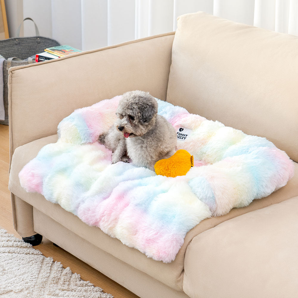 Hundebett Plüsch mit Antislip-Unterseite