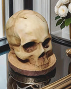 Totenkopf Messerhalter Gotik-Design für 7 Messer