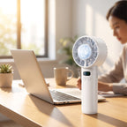 Handventilator mit 100 Windgeschwindigkeiten – USB wiederaufladbar
