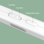 Elektrische Fliegenklatsche mit LED-Licht und faltbarem Design