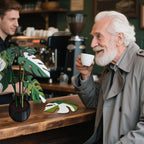 Coaster with Monstera Artificial Plant – Surface Protection with Decorative Accent