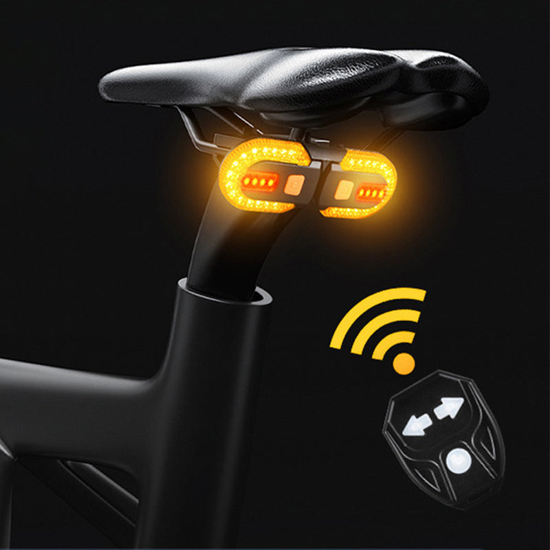 Bicycle Rear Light with Remote Control and Turn Signal