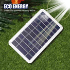 Solar-Panel 2W 5V flexibel für Camping und Notfall-Ladung