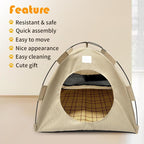 Foldable Pet Tent – Quiet Retreat for Cats & Small Dogs