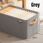 Foldable Fabric Storage Box with Handles