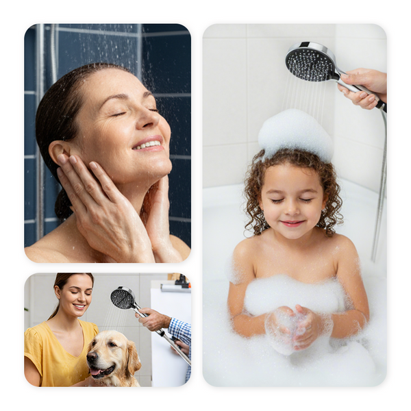 High-Pressure Hand Shower – 7 Spray Modes