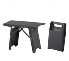 Folding metal stool for camping and outdoor use