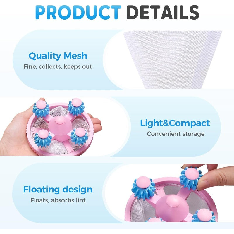 Lint filter for washing machine – Catches hair and lint