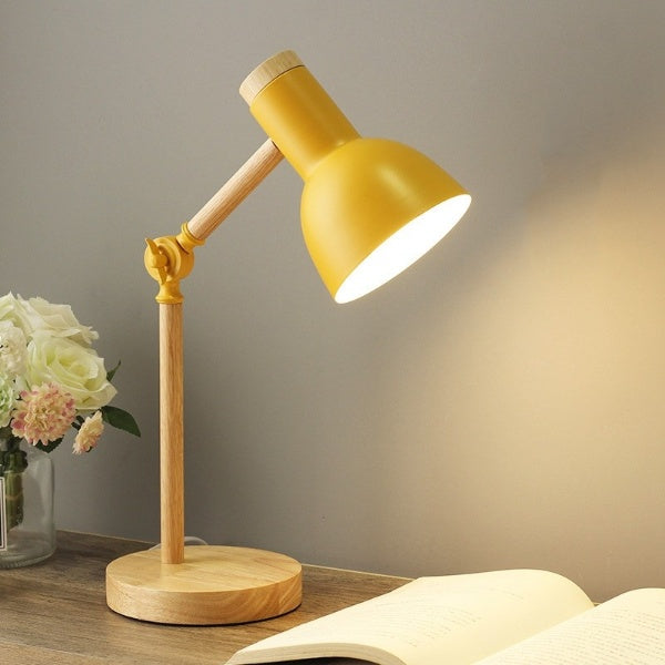 LED-Schreibtischlampe Holz -   Mivoza Deutschland