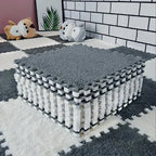 Puzzleteppich-Fliesen mit Schaumstoff – Weiche Bodenfliesen