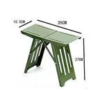 Folding metal stool for camping and outdoor use