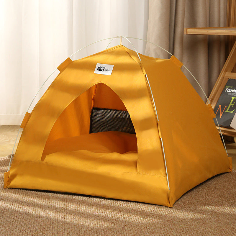 Foldable Pet Tent – Quiet Retreat for Cats & Small Dogs