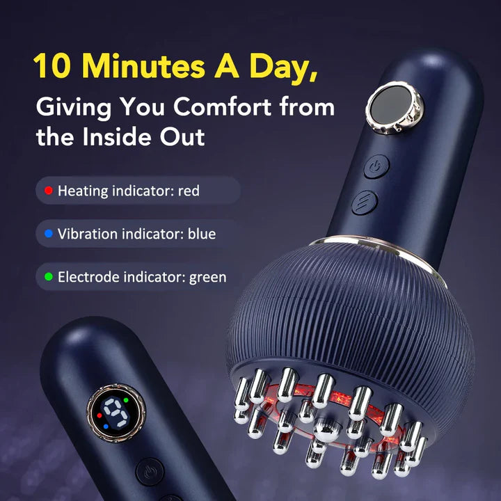 4-in-1 Massager – Heat, Vibration & Microcurrent
