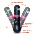 Inflatable Kids' Punching Bag with Gloves – Safe Training