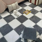 Puzzleteppich-Fliesen mit Schaumstoff – Weiche Bodenfliesen