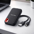 Portables Externes SSD-Laufwerk mit USB-Typ-C
