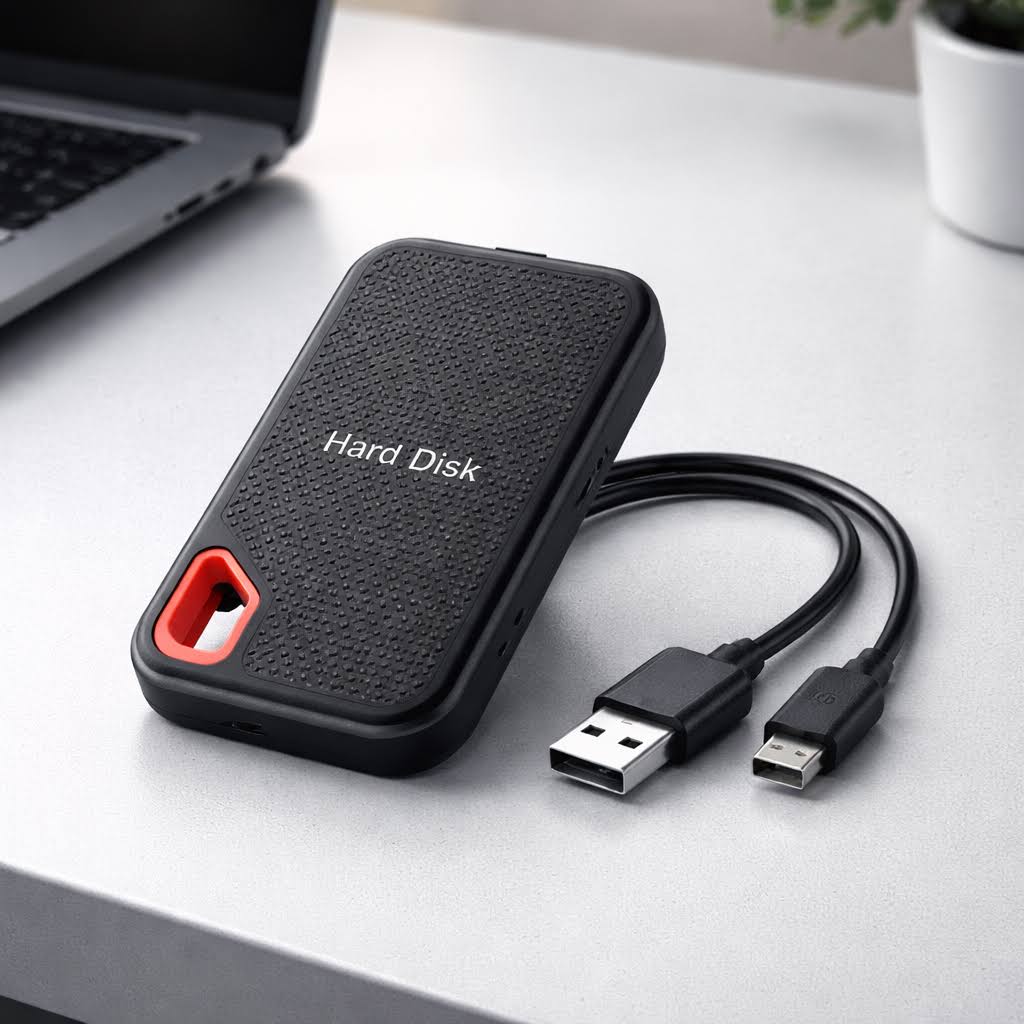 Portables Externes SSD-Laufwerk mit USB-Typ-C