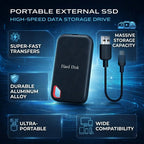 Portables Externes SSD-Laufwerk mit USB-Typ-C
