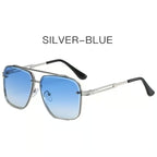 Retro Oversized Sunglasses with UV400 Protection