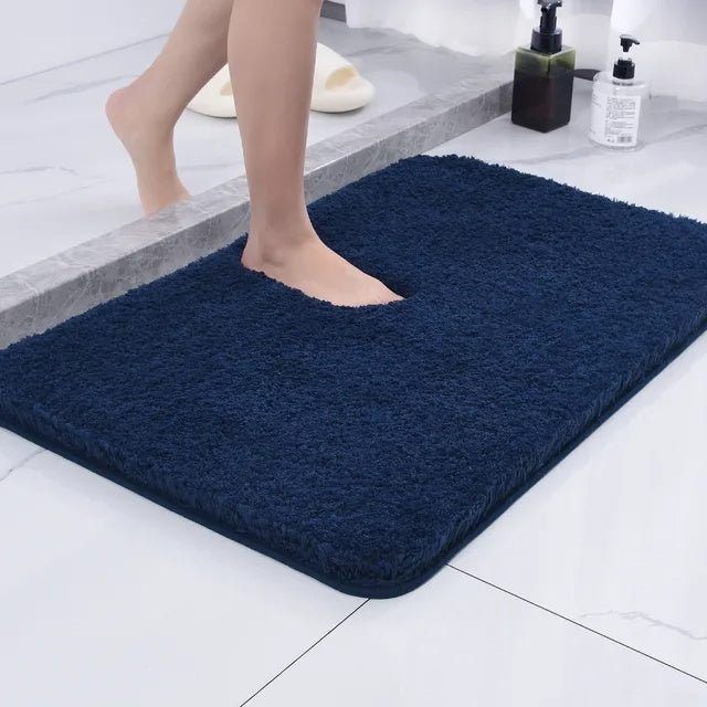 Badematte Mikrofaser rutschfest – Weich, saugfähig und waschbar