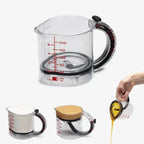 Messbecher 250 ml – Transparenter Messbecher mit Skala