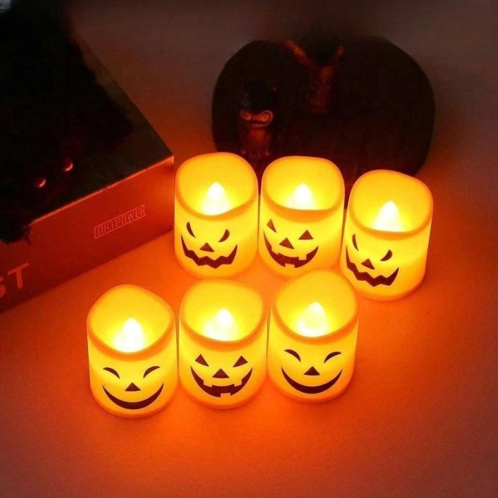 LED-Kürbiskerzen Halloween