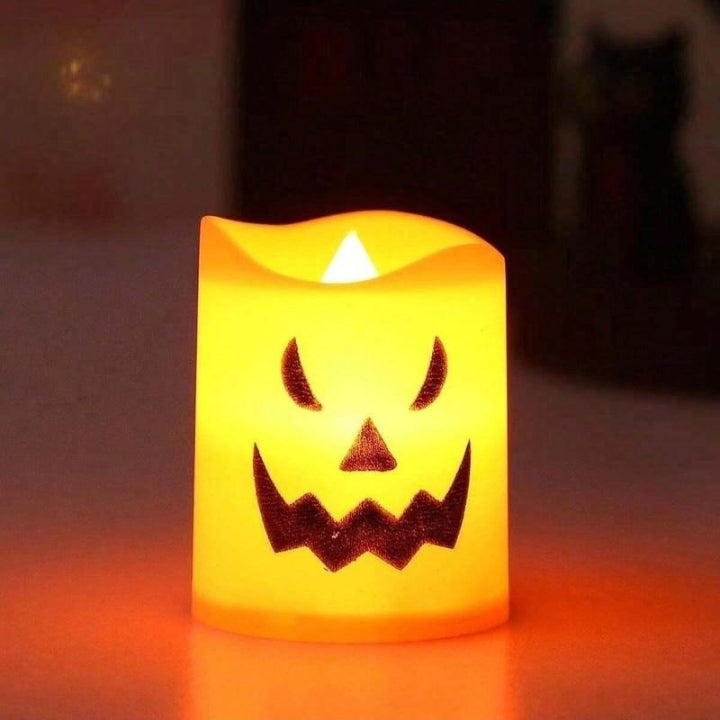 LED-Kürbiskerzen Halloween