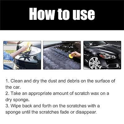 Car Scratch Remover Wax – Reduces Scratches and Restores Shine