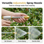 High-pressure cleaner gun with adjustable spray head