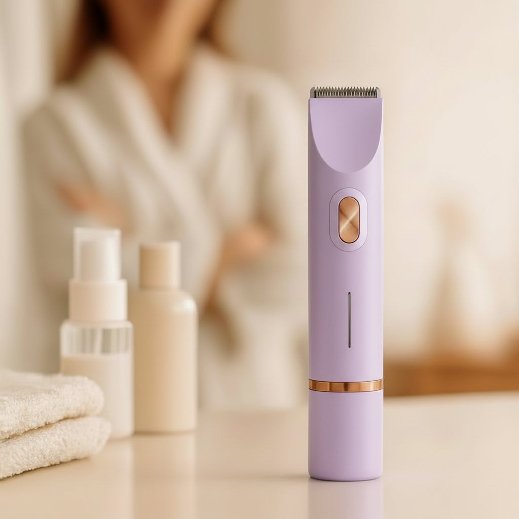 Electric 2-in-1 Women's Shaver with Precision Attachment