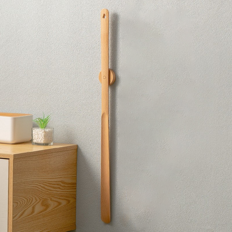 Schuhlöffel Holz mit Magnet – 50 cm